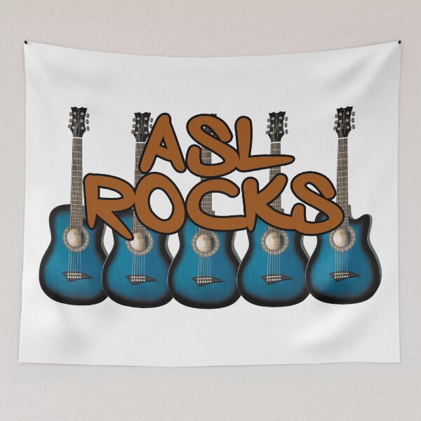 Item preview, ASL Rocks designed and sold by monarchgraphics.