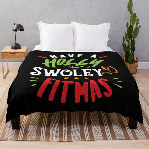 Item preview, Have A Holly Swoley Fitmas designed and sold by Brogress Project.