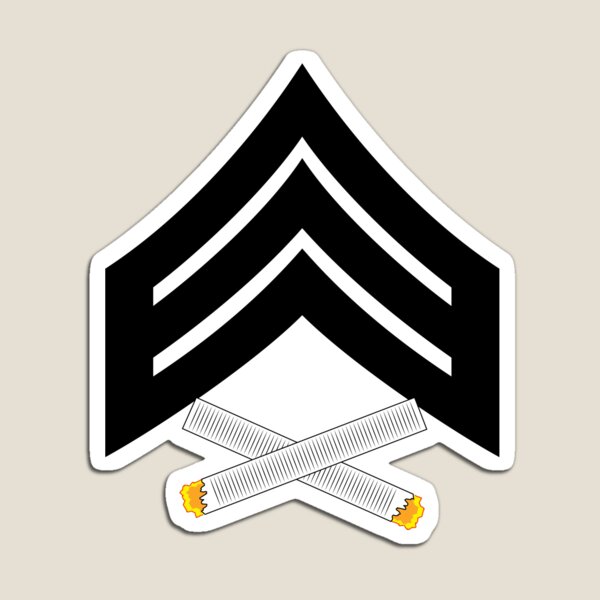 Smokepit Fairytales logo Sergeant Magnet