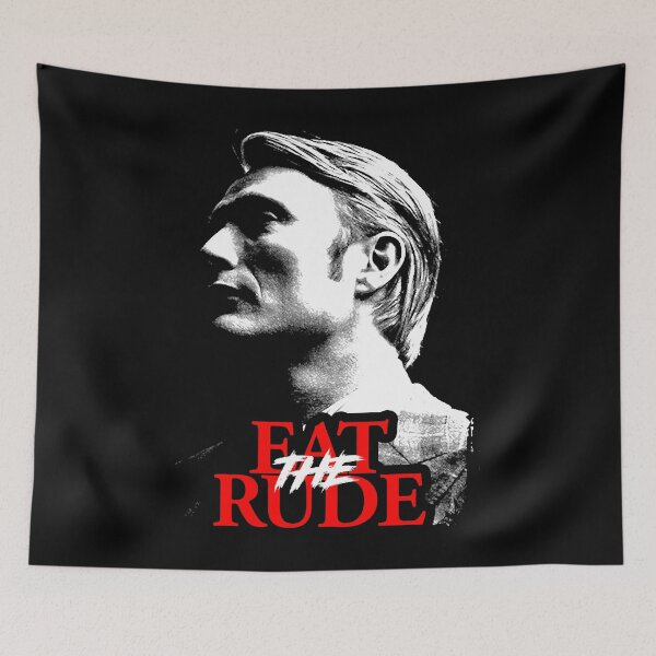 Item preview, Needed Gifts Hannigram Mads Mikkelsen Lecter Cute Graphic Gift designed and sold by Prestonstewart.