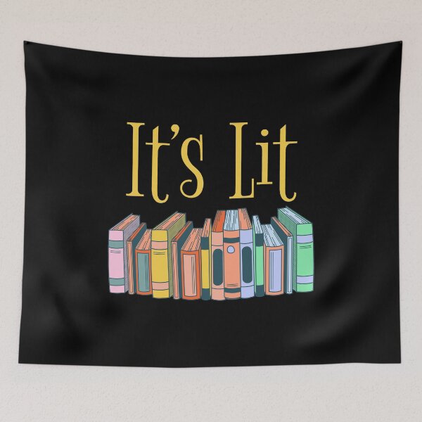 Item preview, It's Lit - Shelf of Literature Books designed and sold by shmodev.