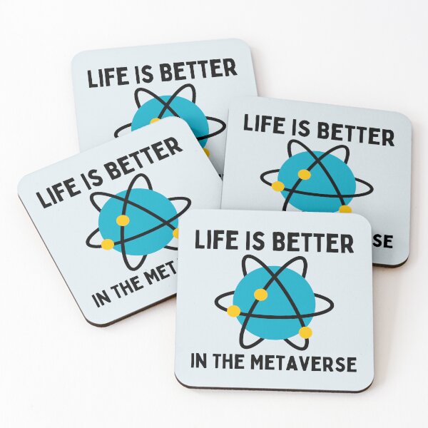 Item preview, Life Is Better In The Metaverse - Funny Gamer and Crypto Trader Gift designed and sold by Dip-Art.