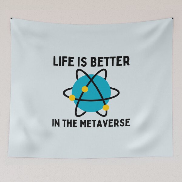 Item preview, Life Is Better In The Metaverse - Funny Gamer and Crypto Trader Gift designed and sold by Dip-Art.