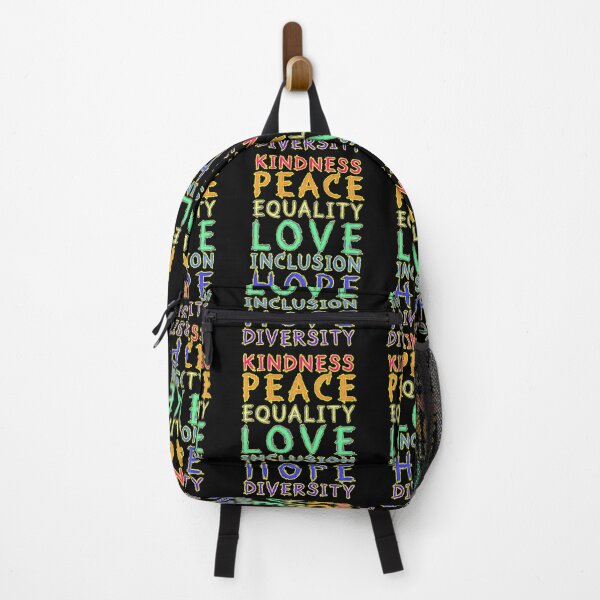 Item preview, Kindness Peace Equality Love Inclusion Hope Diversity - LGBT designed and sold by csoDesign.