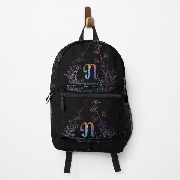 Item preview, Cute Floral Monogram N| Monogram N designed and sold by ModernStyleBoho.