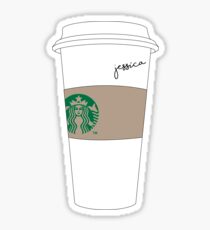 Starbucks Jessica Sticker