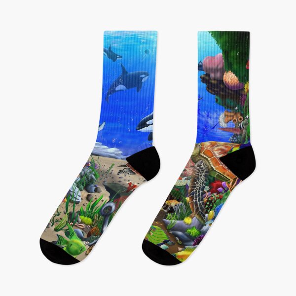 Item preview, Wonderful Ocean World designed and sold by GeraldNewtonArt.