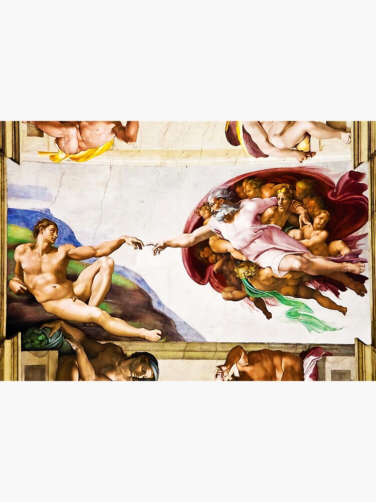 The Creation of Adam (c.1508 - 1512): Michelangelo's Astounding Piece