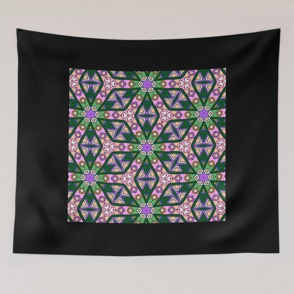 Item preview, Traditional Beads for Africa, African beadwork, JUNGLE PATHS, pink Classic  designed and sold by barbiesikeld.