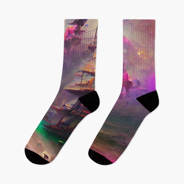 Item preview, Pirate Ship | Artificial Inteligence Generated Art designed and sold by AllAboutAI.