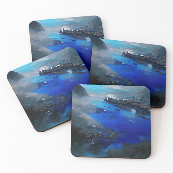Item preview, Blue | Artificial Inteligence Generated Art designed and sold by AllAboutAI.