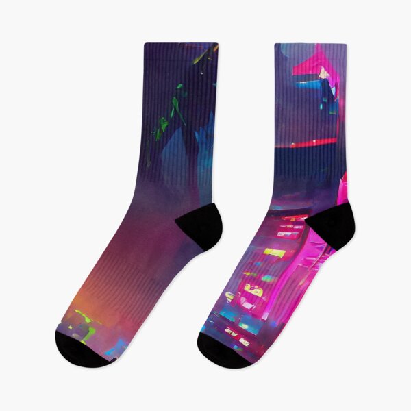 Item preview, Neon Night | Artificial Inteligence Generated Art designed and sold by AllAboutAI.