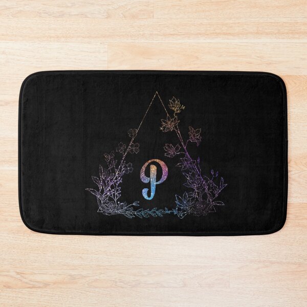 Item preview, Cute Floral Monogram P| Monogram P designed and sold by ModernStyleBoho.