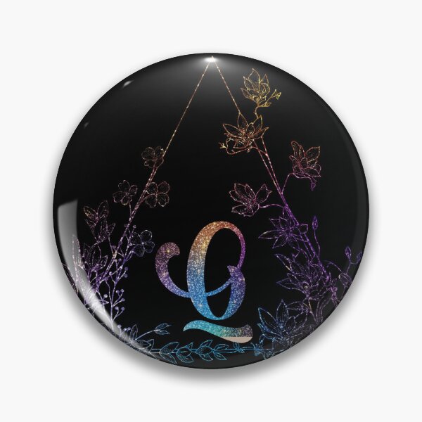 Item preview, Cute Floral Monogram Q| Monogram Q designed and sold by ModernStyleBoho.