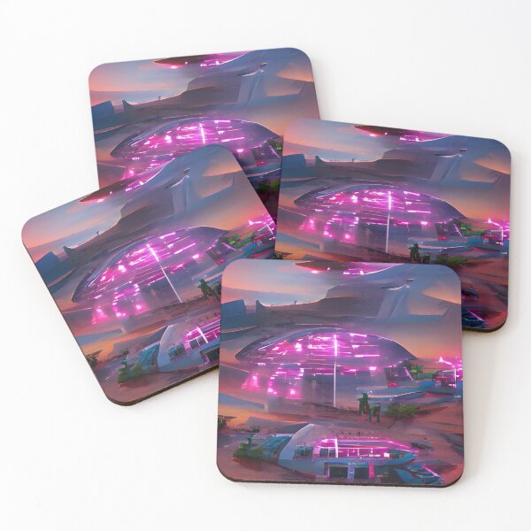 Item preview, Ufo Station | Artificial Inteligence Generated Art designed and sold by AllAboutAI.
