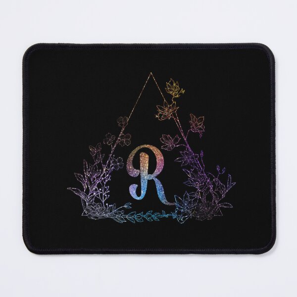 Item preview, Cute Floral Monogram R| Monogram R designed and sold by ModernStyleBoho.
