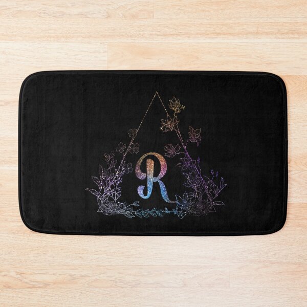 Item preview, Cute Floral Monogram R| Monogram R designed and sold by ModernStyleBoho.