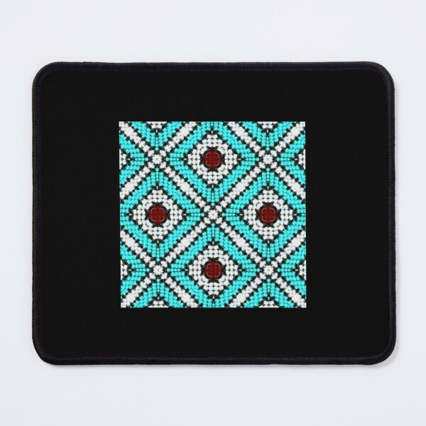 Item preview, Traditional Beads for Africa, African beadwork, Turqoise, blue diamonds Classic  designed and sold by barbiesikeld.
