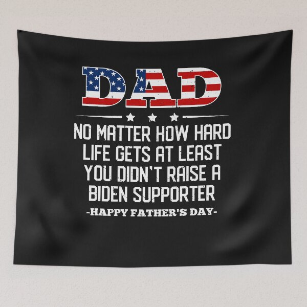 Item preview, Dad No Matter How Hard Life Gets At Least Happy Father'S Day designed and sold by Deborah-Jones.