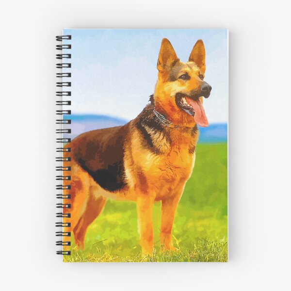 Item preview, German shepherd painting designed and sold by aapshop.