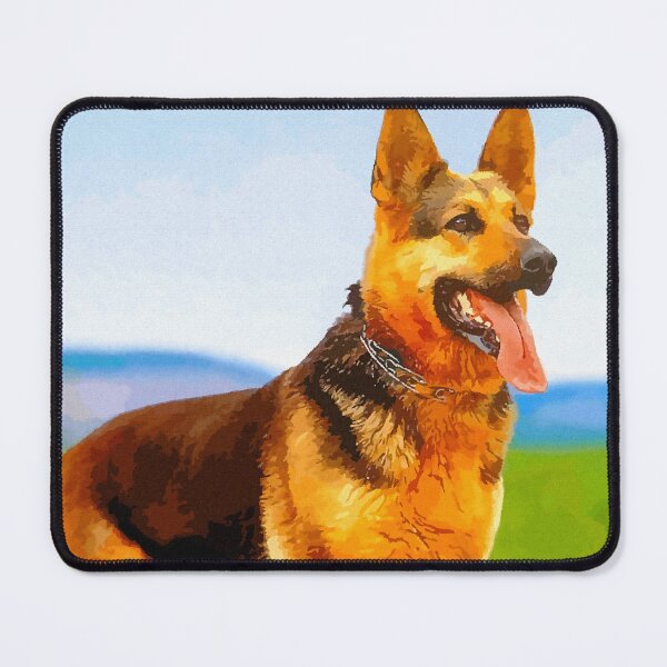 Item preview, German shepherd painting designed and sold by aapshop.