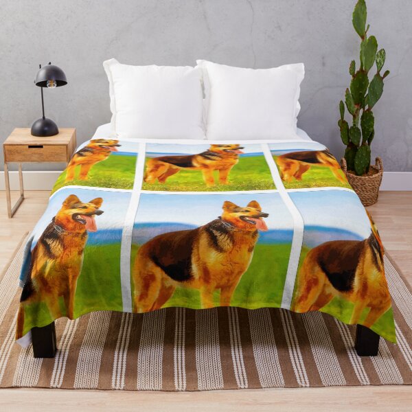 Item preview, German shepherd painting designed and sold by aapshop.
