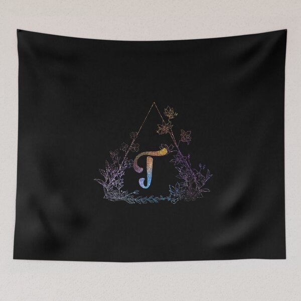 Item preview, Cute Floral Monogram T| Monogram T designed and sold by ModernStyleBoho.