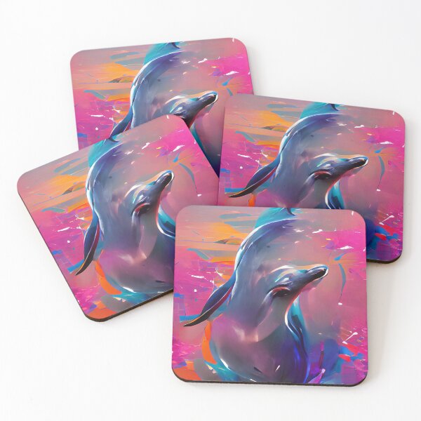 Item preview, Dolphin | Artificial Inteligence Generated Art designed and sold by AllAboutAI.