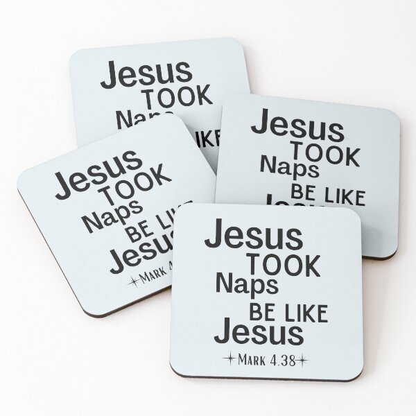 Item preview, Jesus Took Naps - Be Like Jesus Mark 4:38 Funny designed and sold by Dip-Art.