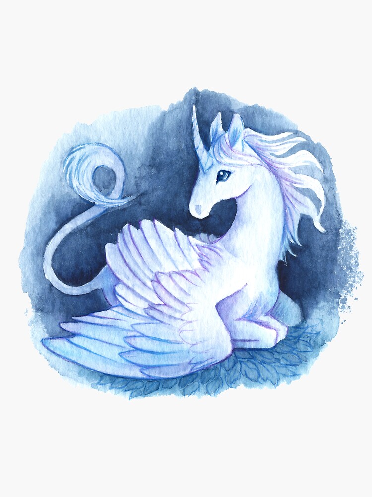 "Little alicorn" Sticker for Sale by AlviaAlcedo | Redbubble