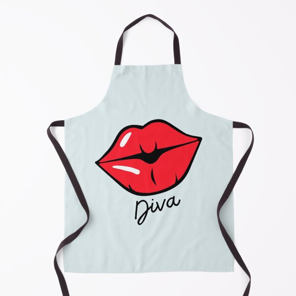 Item preview, Diva Red Lipstick Kiss - Cute designed and sold by Dip-Art.