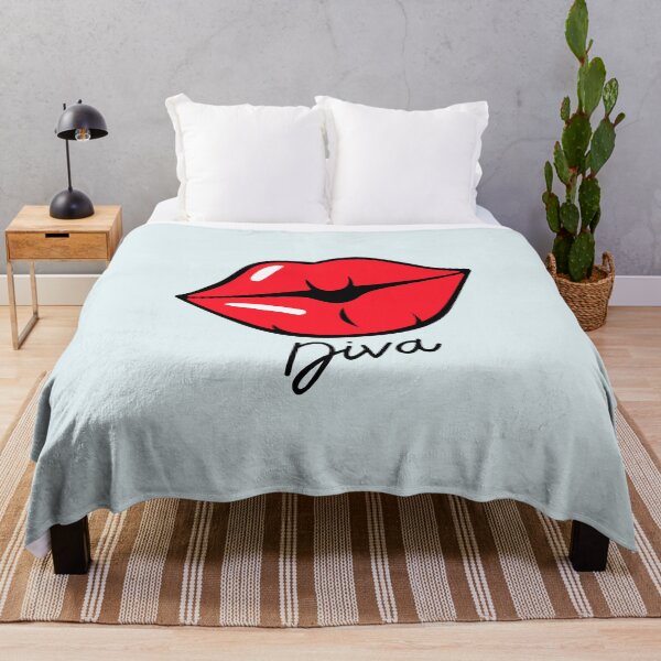 Item preview, Diva Red Lipstick Kiss - Cute designed and sold by Dip-Art.