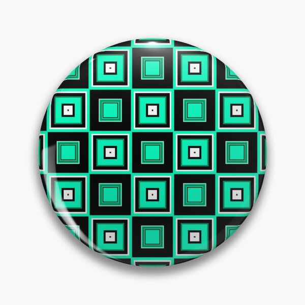 Item preview, Retro Inspired Spearmint Squares designed and sold by TotallyRetroArt.