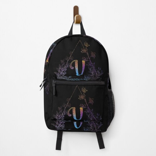 Item preview, Cute Floral Monogram V| Monogram V designed and sold by ModernStyleBoho.