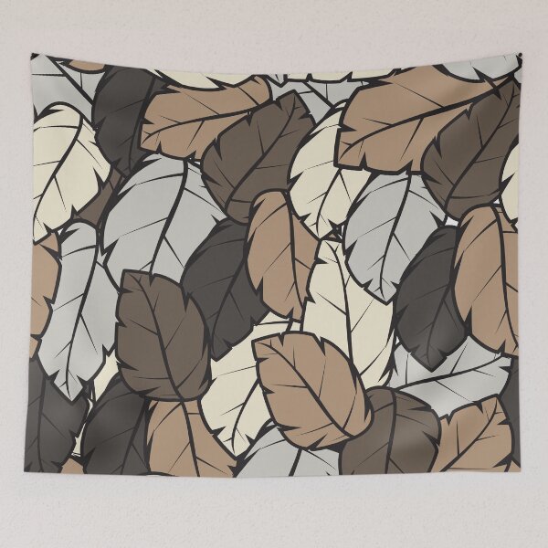 Item preview, Rusty Old Cartoon Leaves designed and sold by risingrocket.