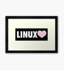 LINUX Framed Print