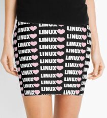 LINUX Mini Skirt