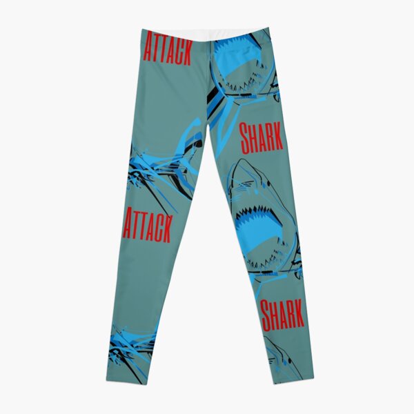 Shark Attack Leggings! - GearDen