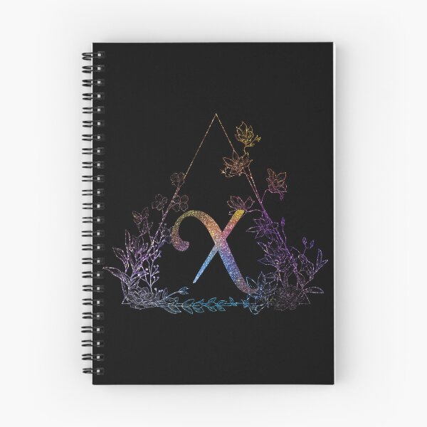 Item preview, Cute Floral Monogram X | Monogram X designed and sold by ModernStyleBoho.