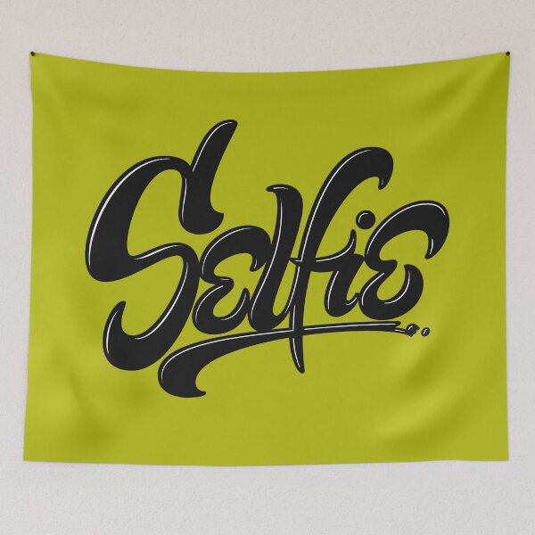 Item preview, Awesome Skateboard Graffiti Selfie Street Art Lettering - Earthy Green designed and sold by 26-Characters.