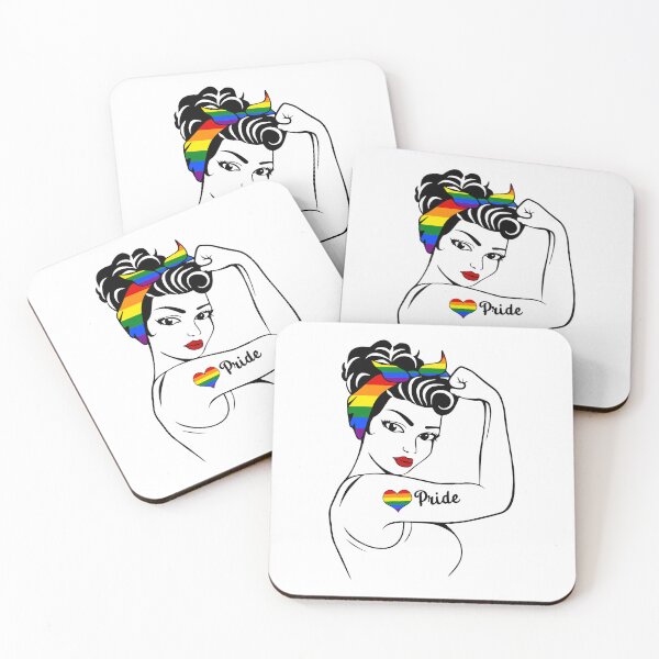 Item preview, LGBT Girl Power Heart LGBT Flag LGBT Pride Month Gay Pride designed and sold by JohnTaylor2020.