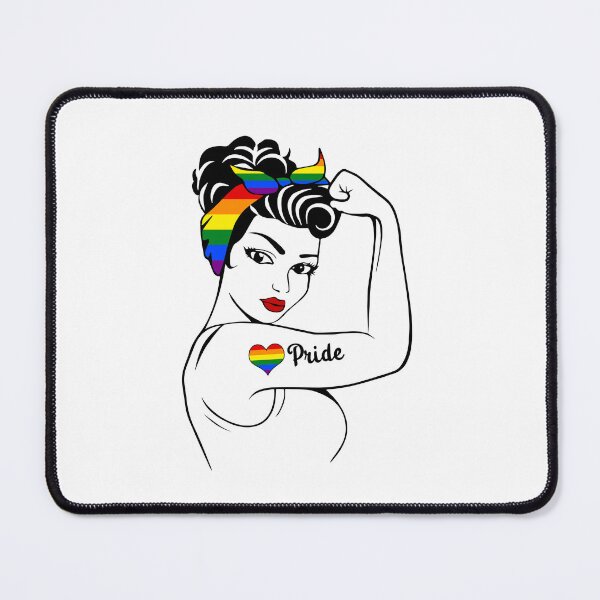 Item preview, LGBT Girl Power Heart LGBT Flag LGBT Pride Month Gay Pride designed and sold by JohnTaylor2020.
