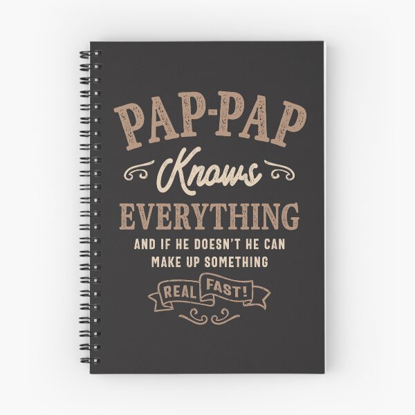 Item preview, Mens Pap-Pap Knows Everything Funny Father's Day designed and sold by cidolopez.