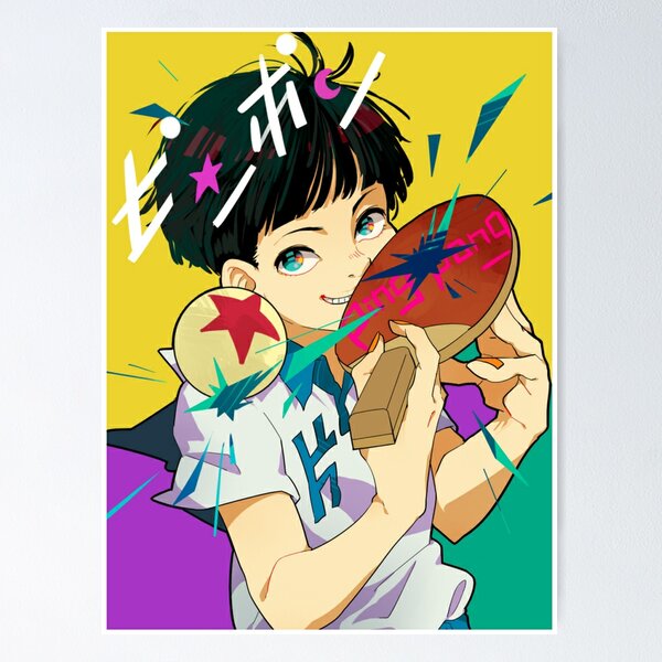 Ping Pong The Animation Anime Poster for Sale by Anime Store