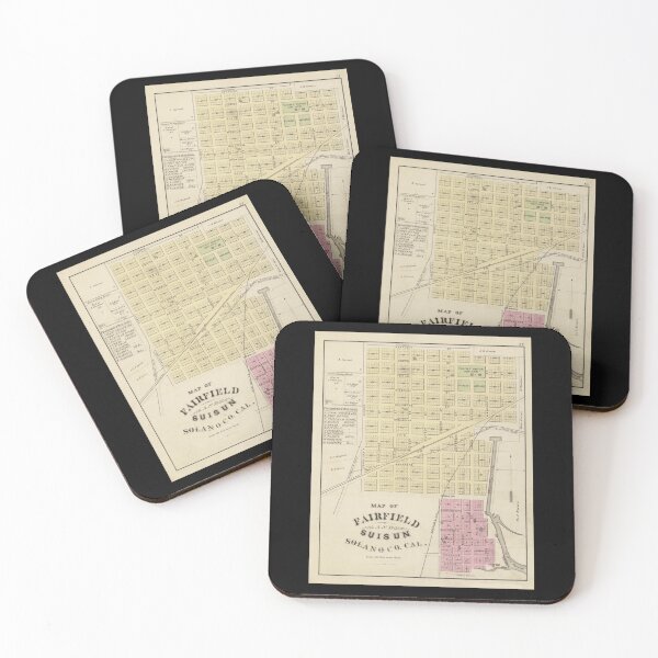 Item preview, Vintage Fairfield CA Map (1878) Classic  designed and sold by keatnybolho.