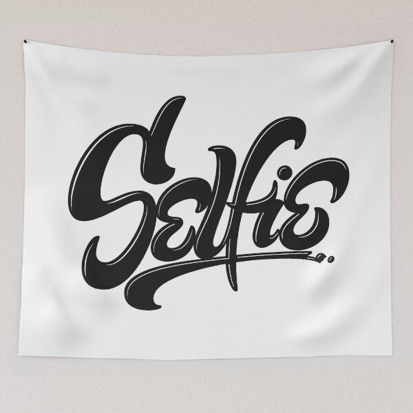 Item preview, Awesome Skateboard Graffiti Selfie Street Art Lettering designed and sold by 26-Characters.