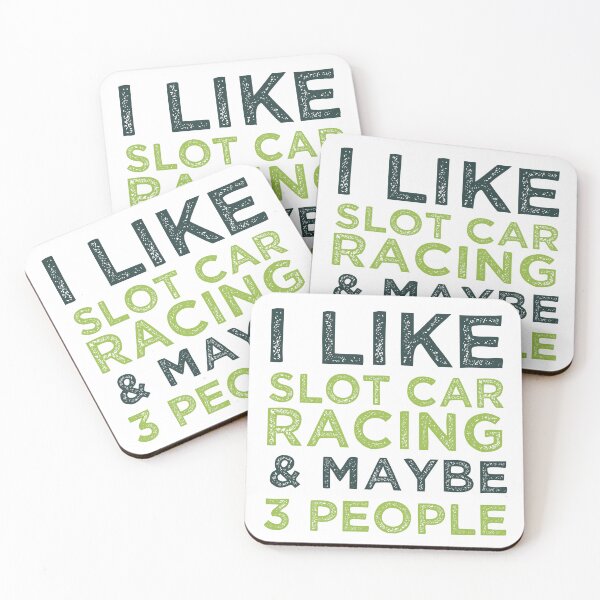 Item preview, I Like Slot Car Racing And Maybe 3 People  designed and sold by medbdj.