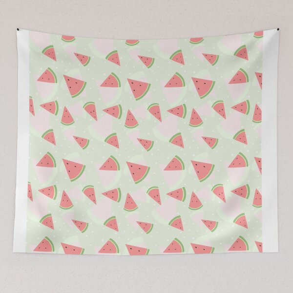 Item preview, Watermelon illustration pattern for this summer (colour palette, color palete) designed and sold by Sanaura.