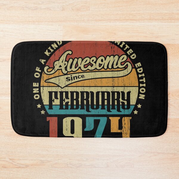 Item preview, Vintage February 1974 One Of A Kind Awesome Since February 1974 47th Birthday Gift 47 Years Old Clas designed and sold by keatnybolho.