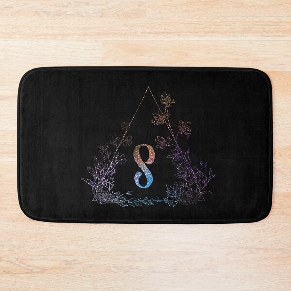 Item preview, Cute Floral Monogram S| Monogram S designed and sold by ModernStyleBoho.